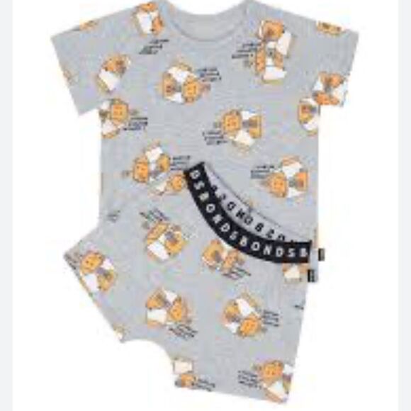 Bonds Kids Tee Sleep Set Size 4 Nwt - Picture 3 of 5
